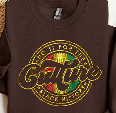 Do it for the Culture-Rhinestone T-shirt