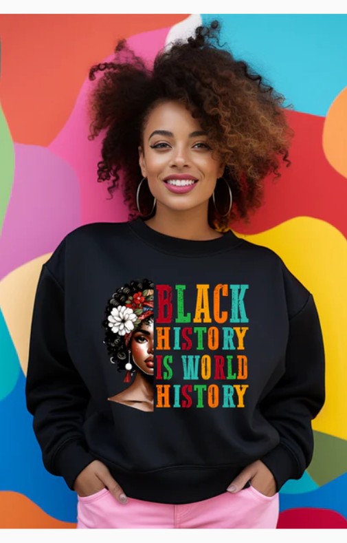 Black History is World History T-shirt