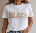 Creative Black Woman - Rhinestone T-shirt