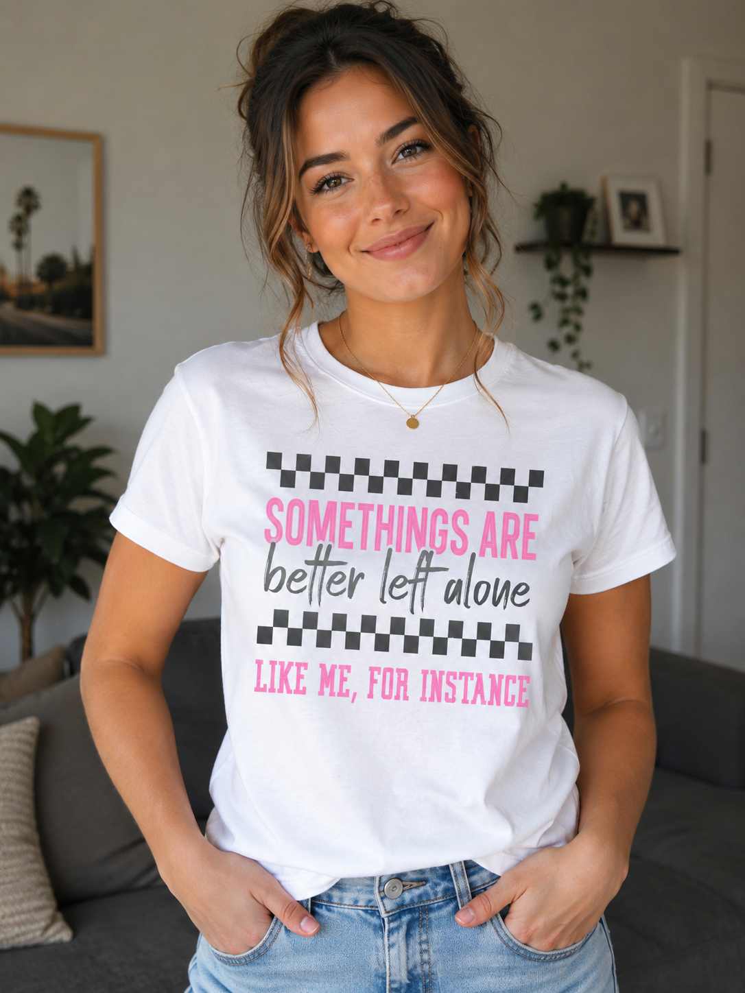 Somethings are better left Alone - T-shirt