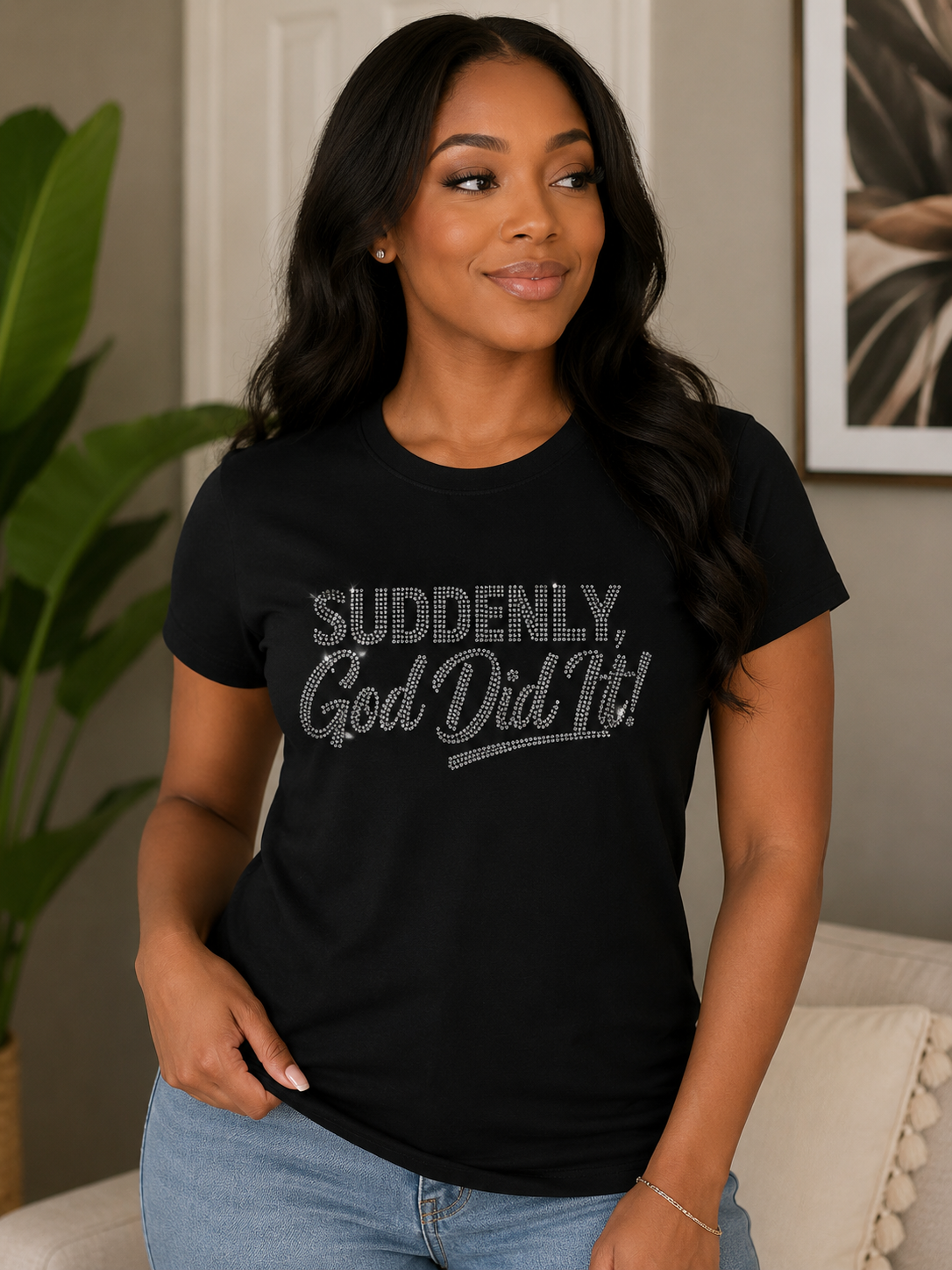 And Suddenly God Did - T-shirt