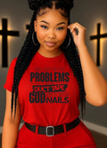 We try to fix problems with duct tape T-shirt