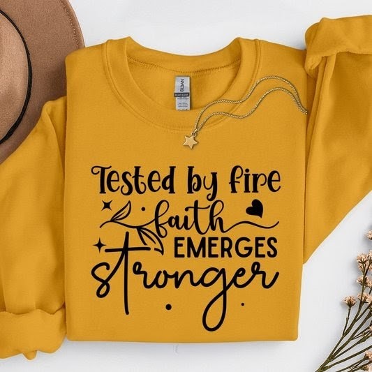 Tested by fire Faith emerges stronger
