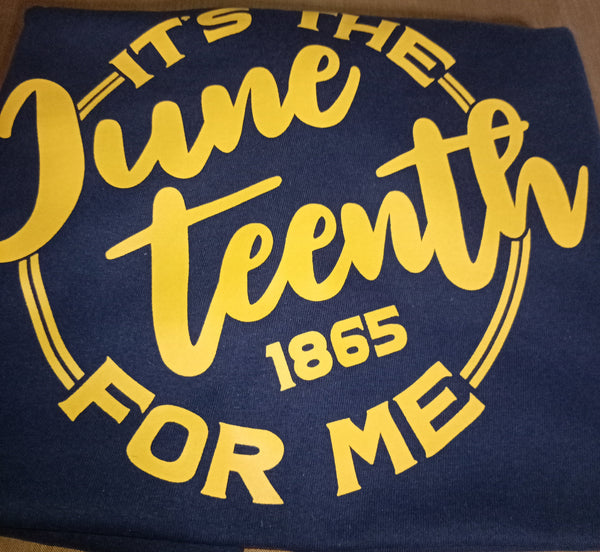 It's the Juneteenth for me T-shirt
