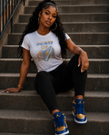 Sneaker Girl (Blue&Gold Rhinestone) T-shirt
