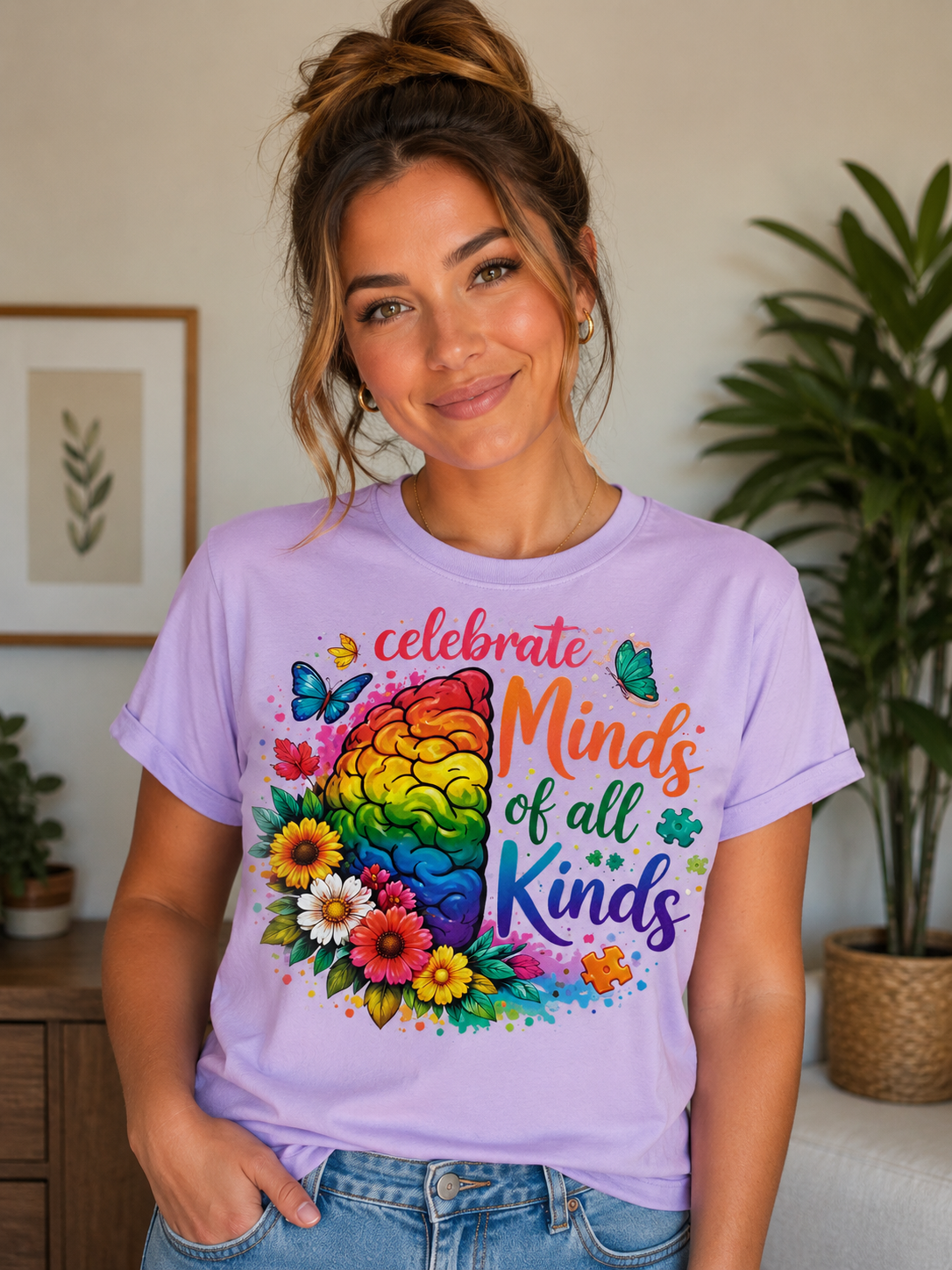 Celebrate Minds of all Kinds- T-shirt